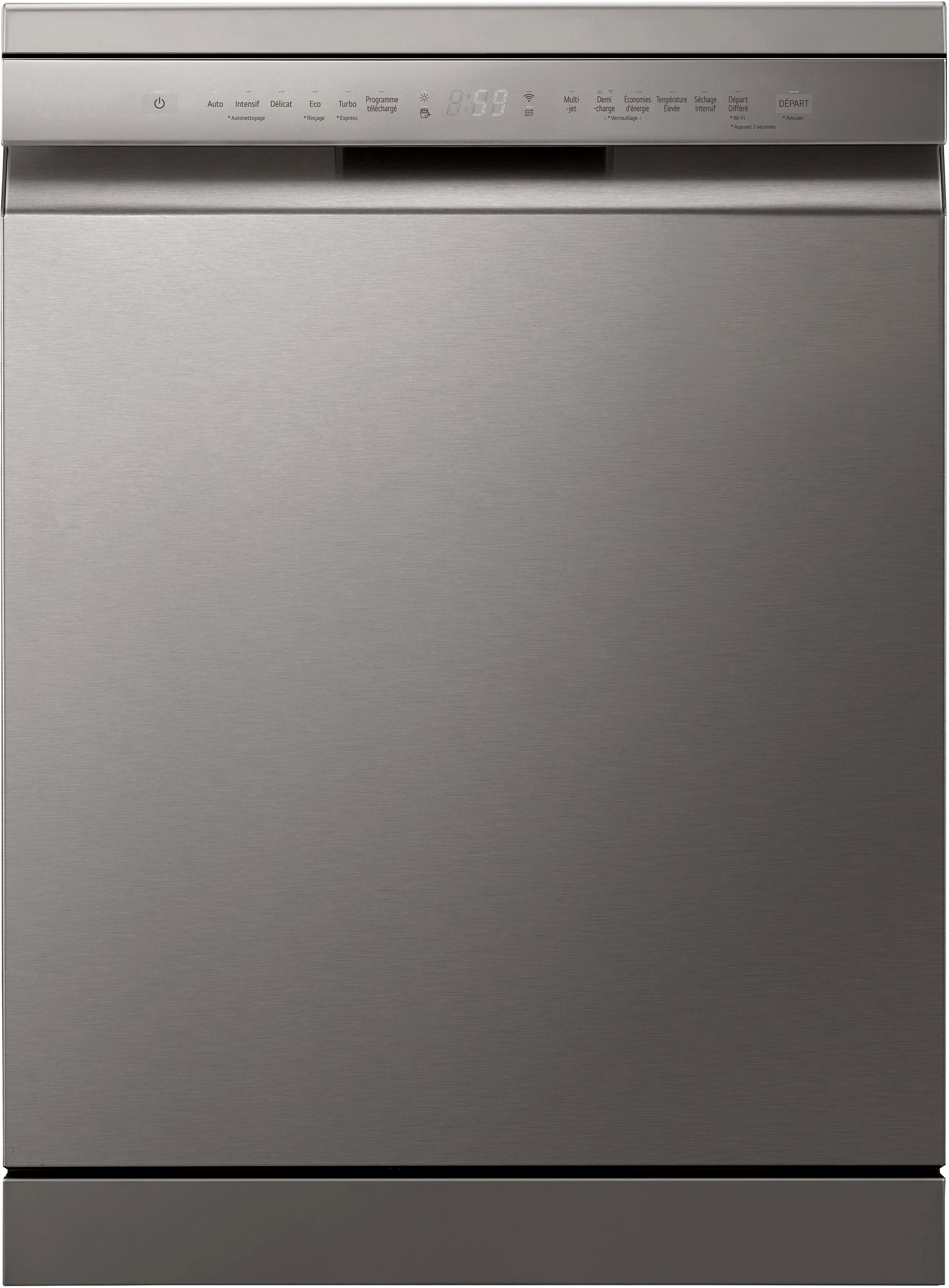 Lave vaisselle 60 cm LG 14 couverts, Gris DF355FP