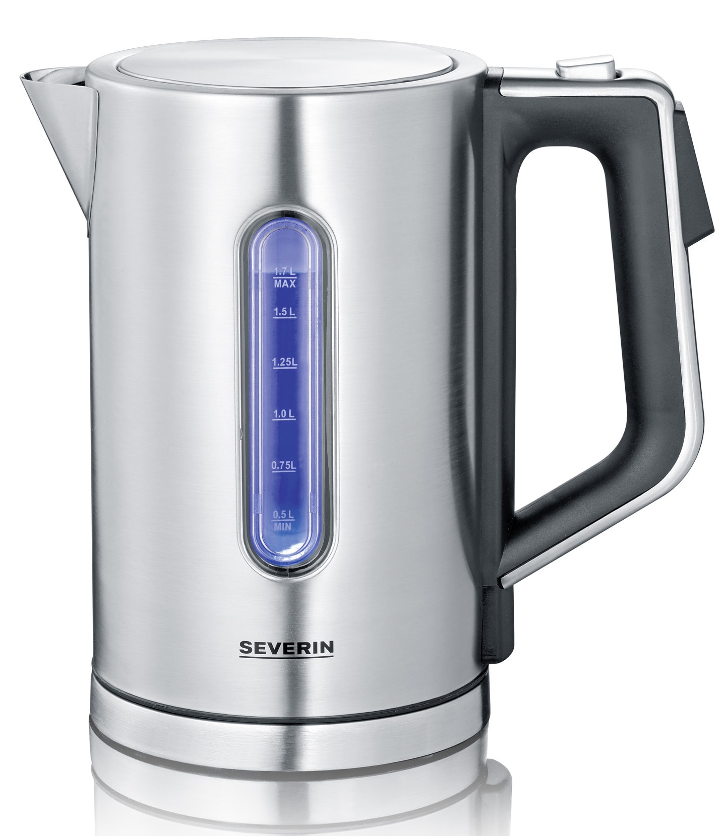 Bouilloire SEVERIN , 1.7L, 3000w, Inox WK3418