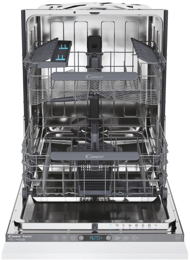Lave vaisselle tout integrable 60 cm CANDY Connecté 15 couverts 44dB - CS5C4F0A1