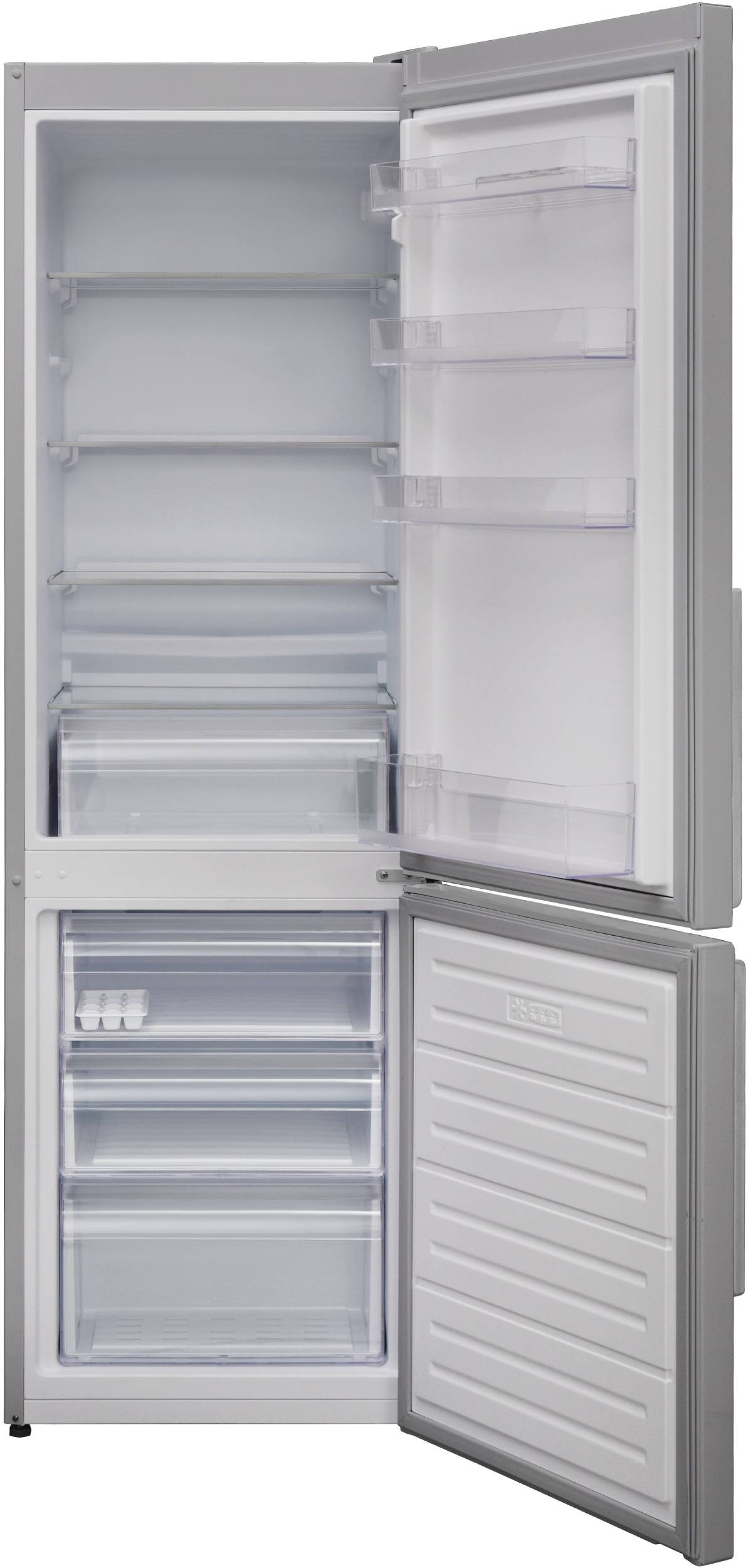 TELEFUNKEN Réfrigérateur congélateur bas Froid Statique 268L Gris - CB268PFS