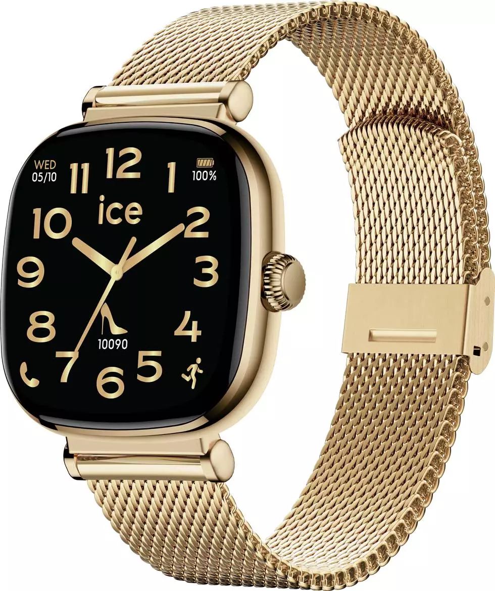Montre connectée ICE WATCH Ice Smart SQ 2.0 37mm Bluetooth Or - ICESMARTSQ2GOLDMILAN