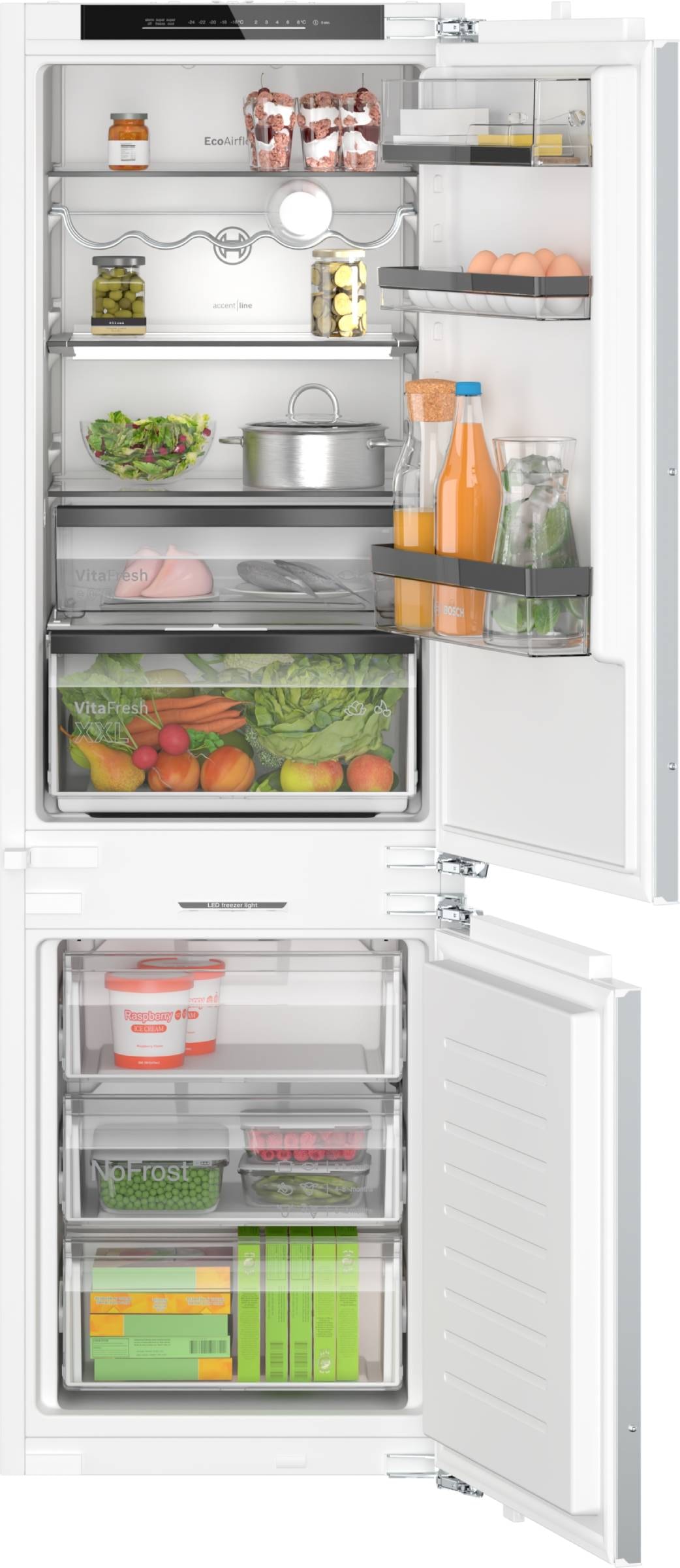 Réfrigérateur congélateur encastrable BOSCH  KIN86SDD0