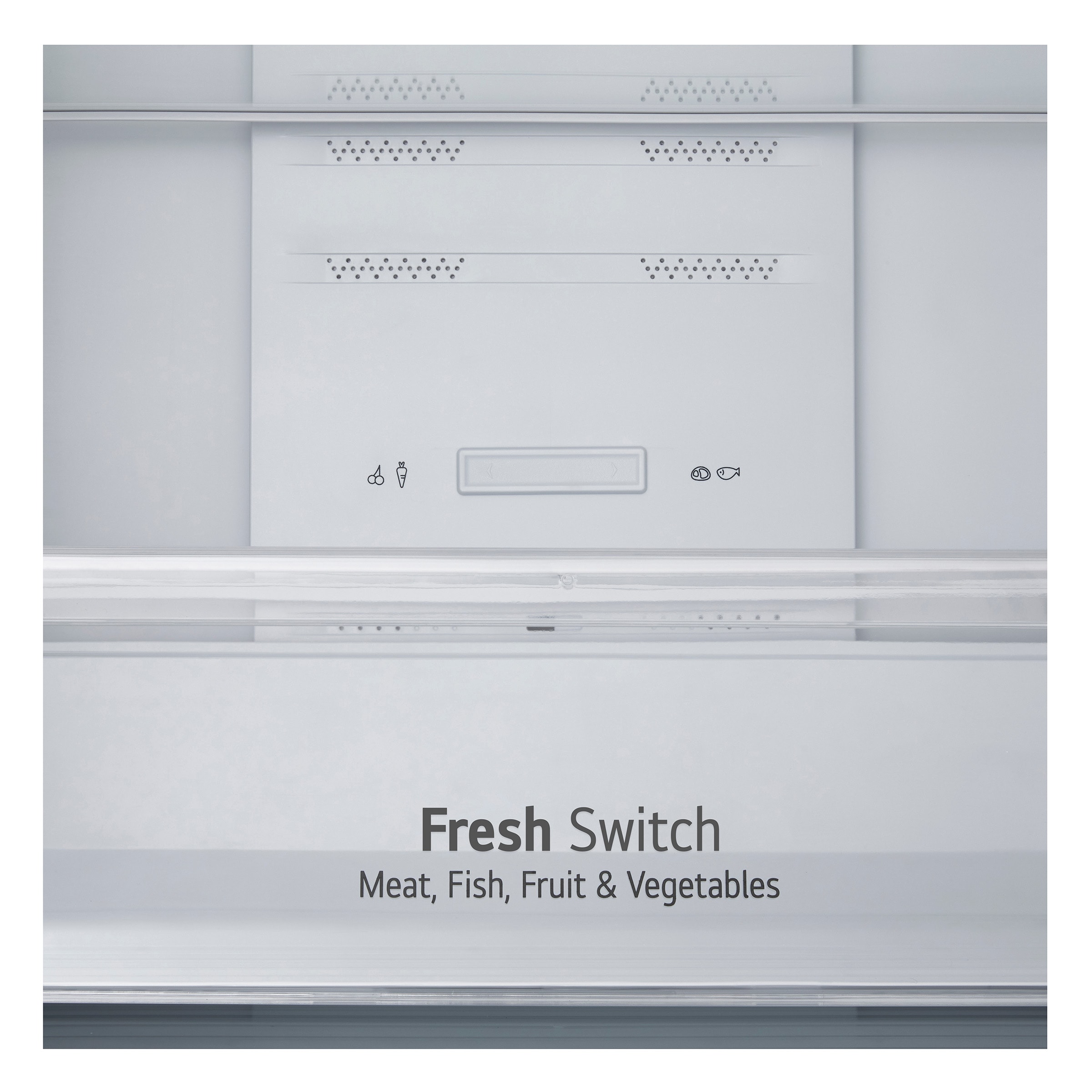 Réfrigérateur congélateur bas LG Multi Air flow, Total no Frost, 336L, Blanc - GBM22HSADH