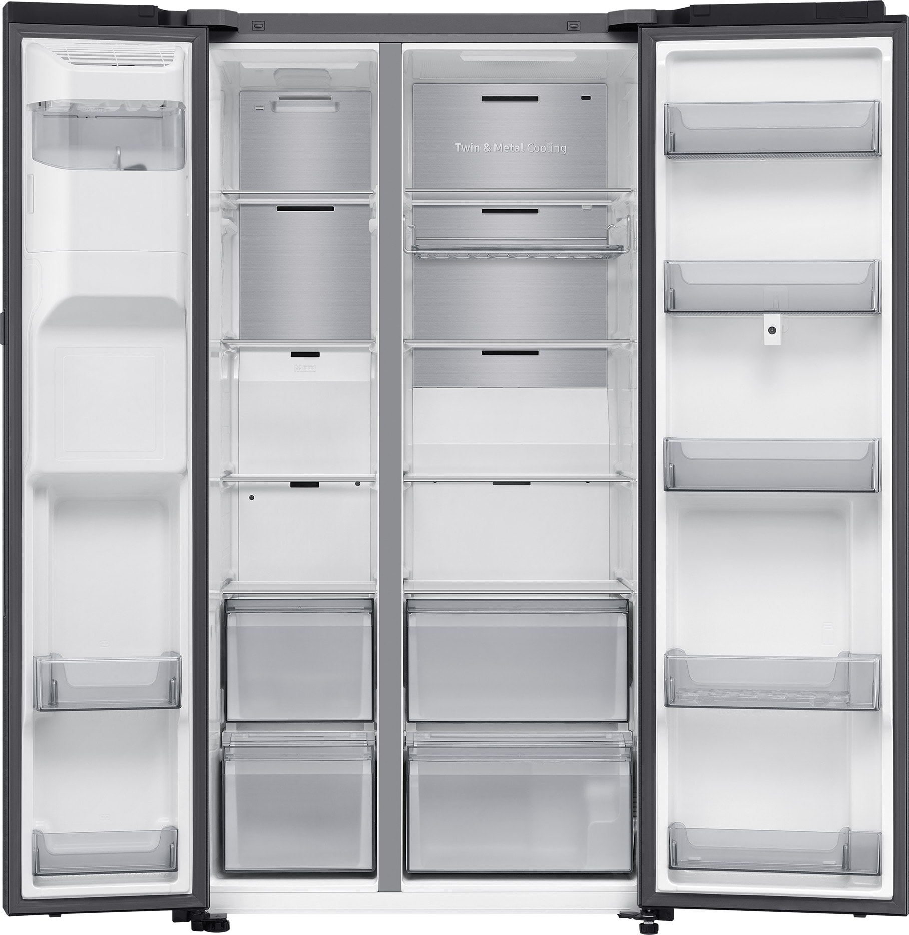 Réfrigérateur américain SAMSUNG No Frost 614L - RS90F66BEF