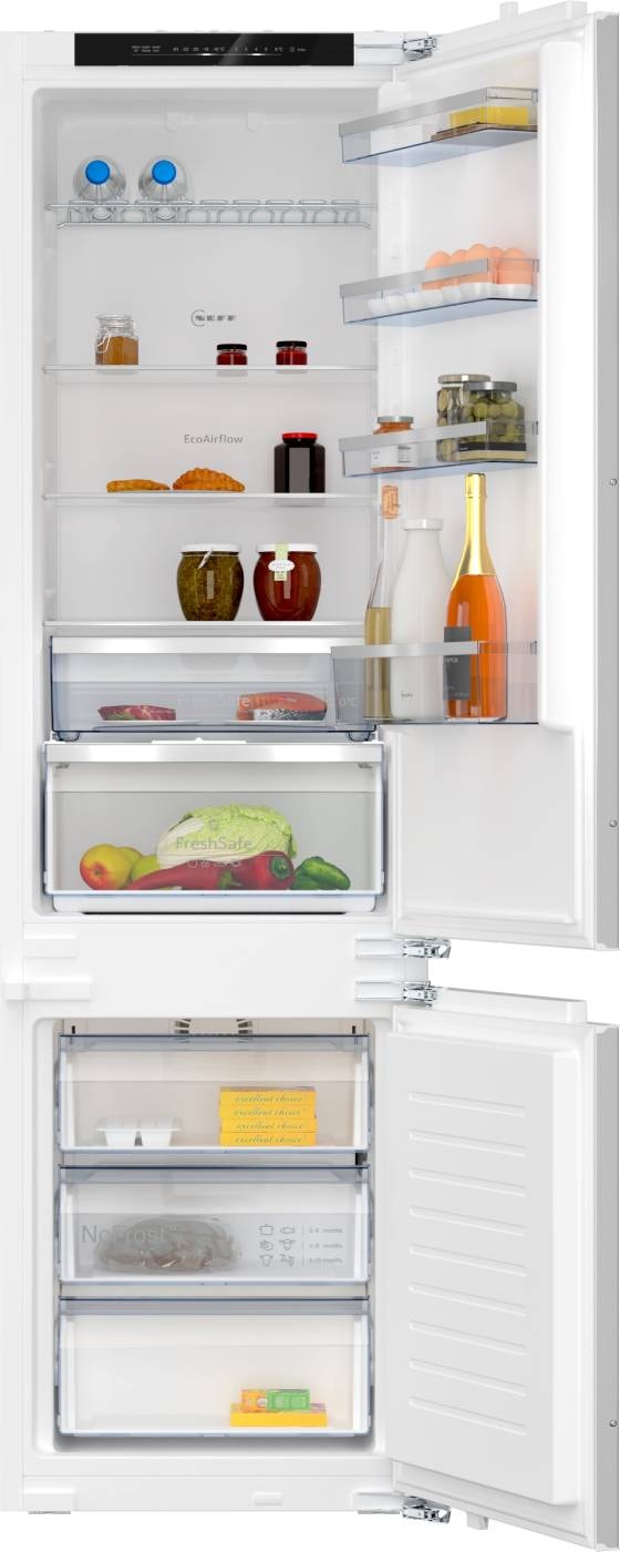 Réfrigérateur congélateur encastrable NEFF 290L Froid No Frost KI7962FD0