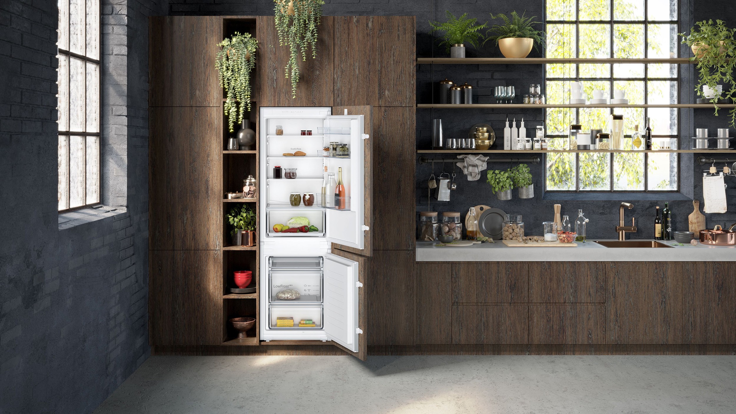 Réfrigérateur congélateur encastrable NEFF Froid Low Frost / Eco Air Flow 183L - KI5861SE0 Réfrigérateur congélateur encastrable NEFF Froid Low Frost / Eco Air Flow 183L - KI5861SE0