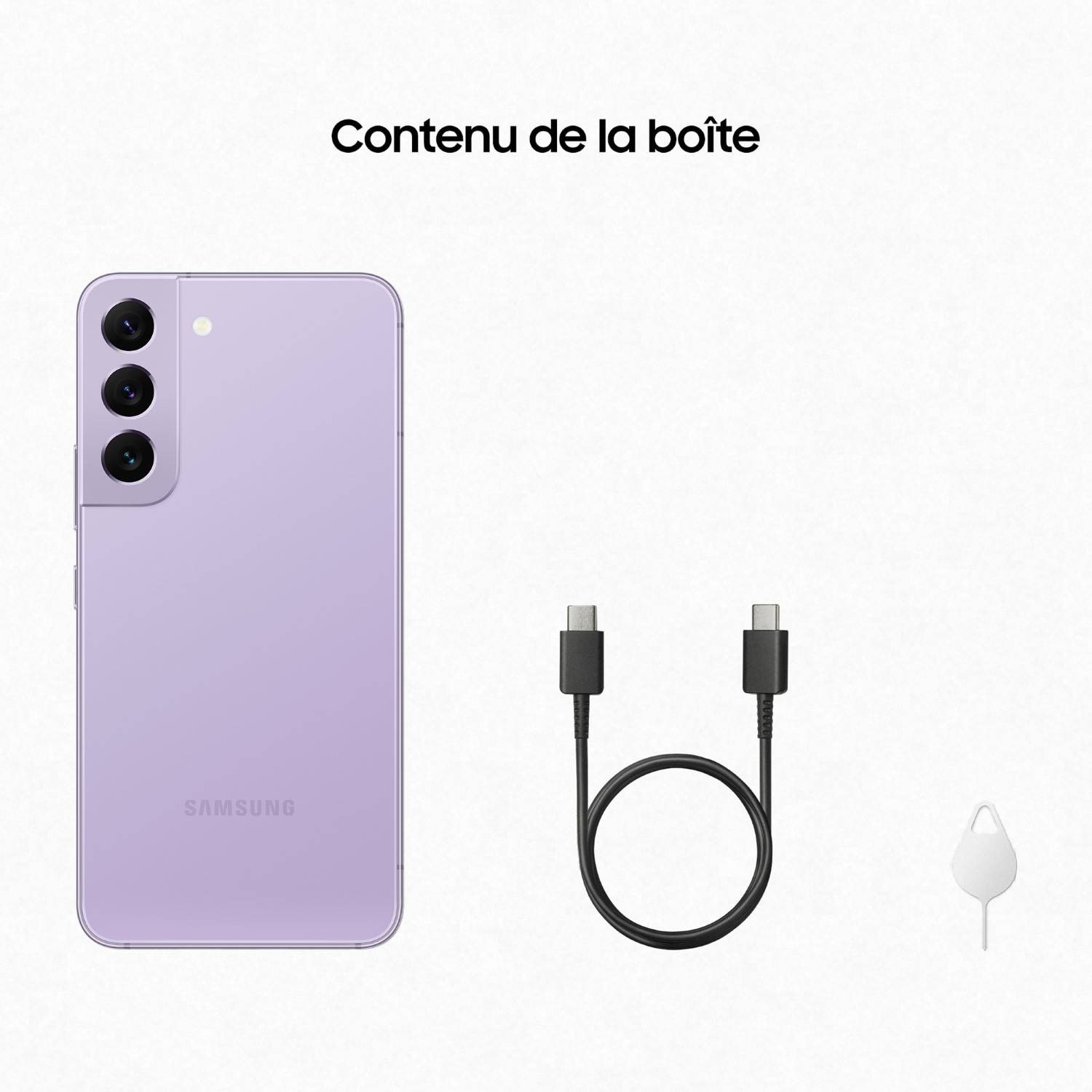 Smartphone SAMSUNG Galaxy S22 128 Go Violet - GALAXY-S22-128VIOLET