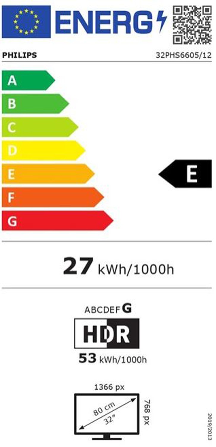 TV LED 80 cm PHILIPS TV LED 32PHS6605 80 cm - 32PHS6605