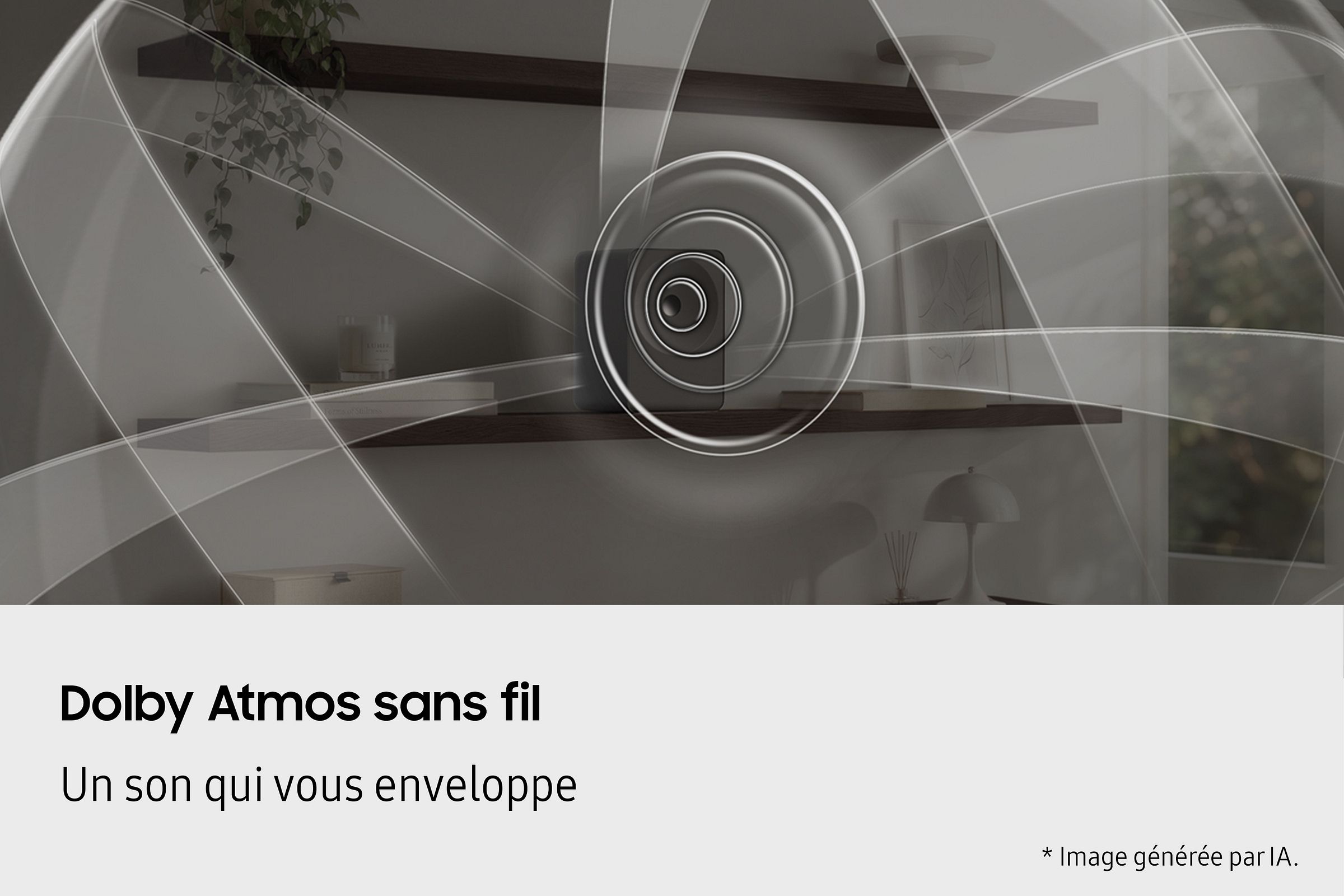 Enceinte Connectée Intelligente SAMSUNG  - HW-LS70H