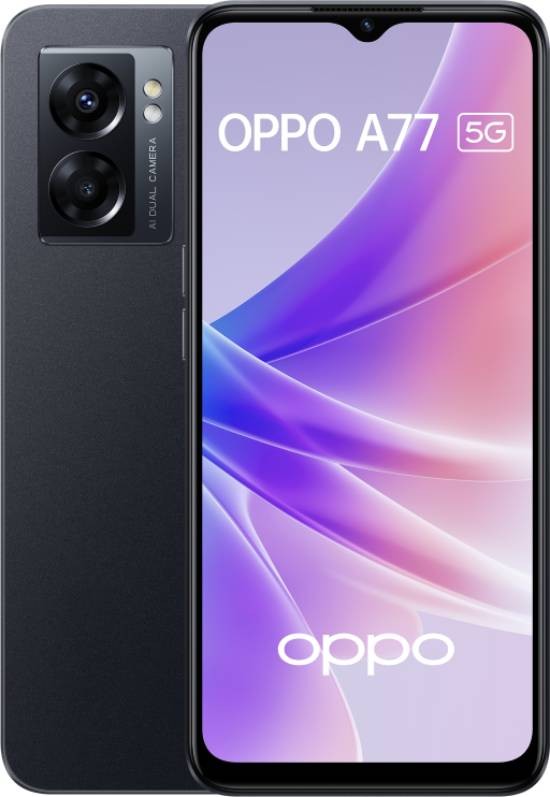 OPPO Smartphone A 77 5G 128go Noir  OPPO-A77-128-NOIR