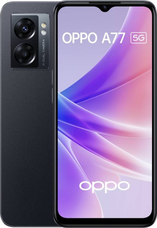 OPPO Smartphone A 77 5G 128go Noir - OPPO-A77-128-NOIR