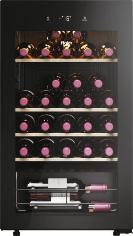 Cave à vin de service HAIER 34 bouteilles Noire HWS34GGH1