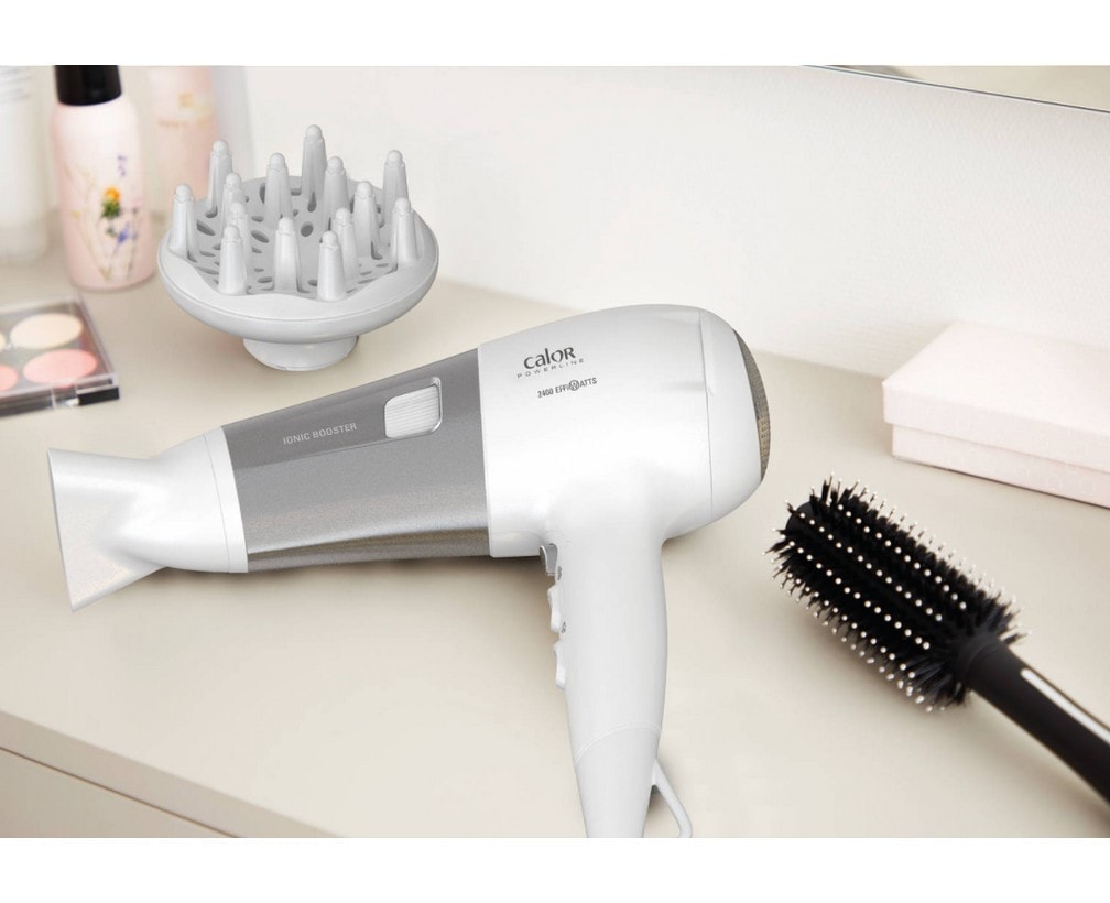 Sèche-cheveux CALOR Ionique 2100W Blanc - CV5930C0