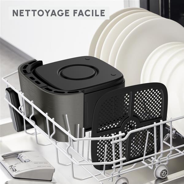 Friteuse sans huile MOULINEX Silence 5L 1670W Wi-Fi - EZ551HF0