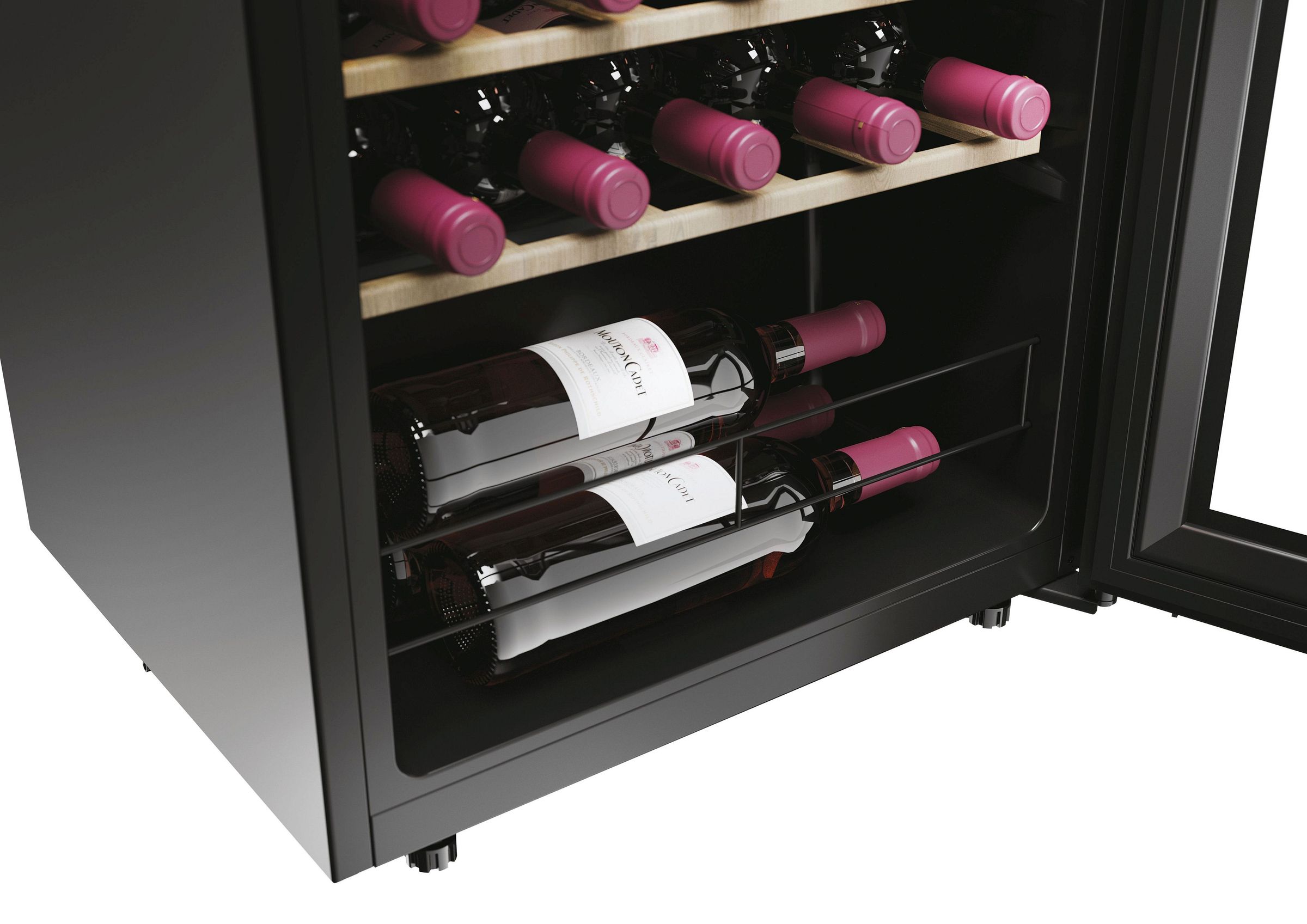 Cave à vin de service HAIER 34 bouteilles Noire - HWS34GGH1
