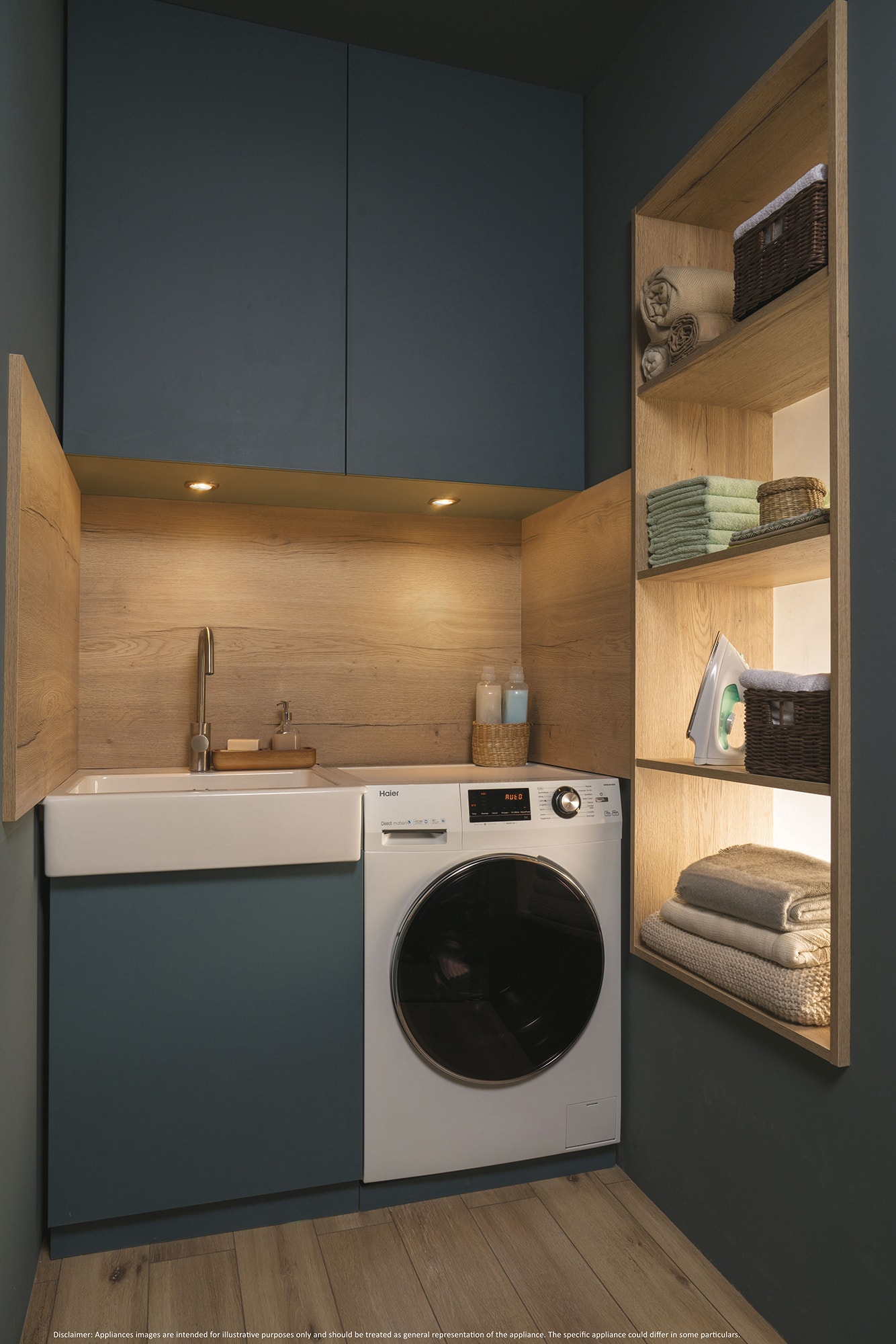 Lave linge Frontal HAIER Fonction Vapeur 9kg - HW90-B14636N-FR Lave linge Frontal HAIER Fonction Vapeur 9kg - HW90-B14636N-FR