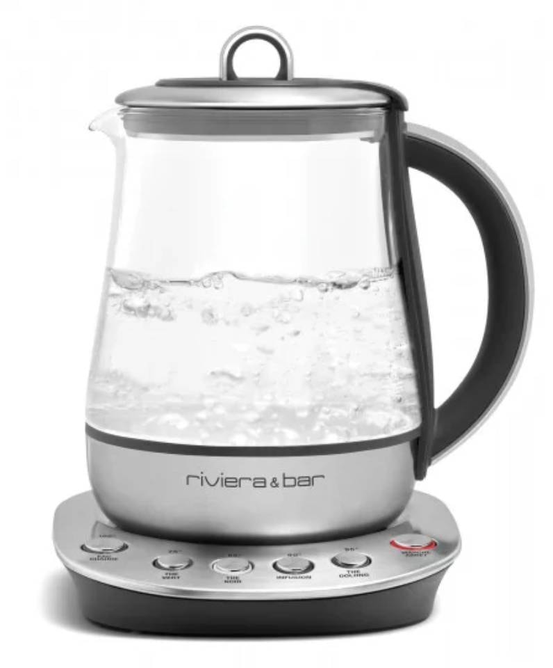 Théière RIVIERA & BAR température réglable, 1.2L, Inox - BTH540