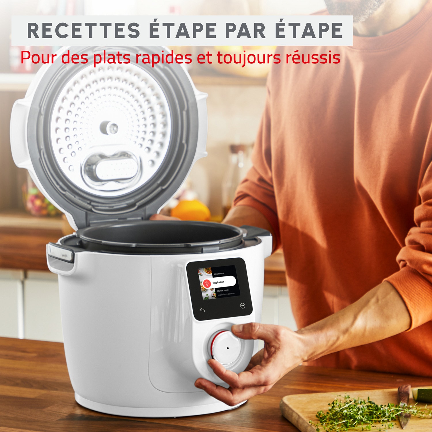 Multicuiseur MOULINEX 6L 1600W Blanc - CE952110
