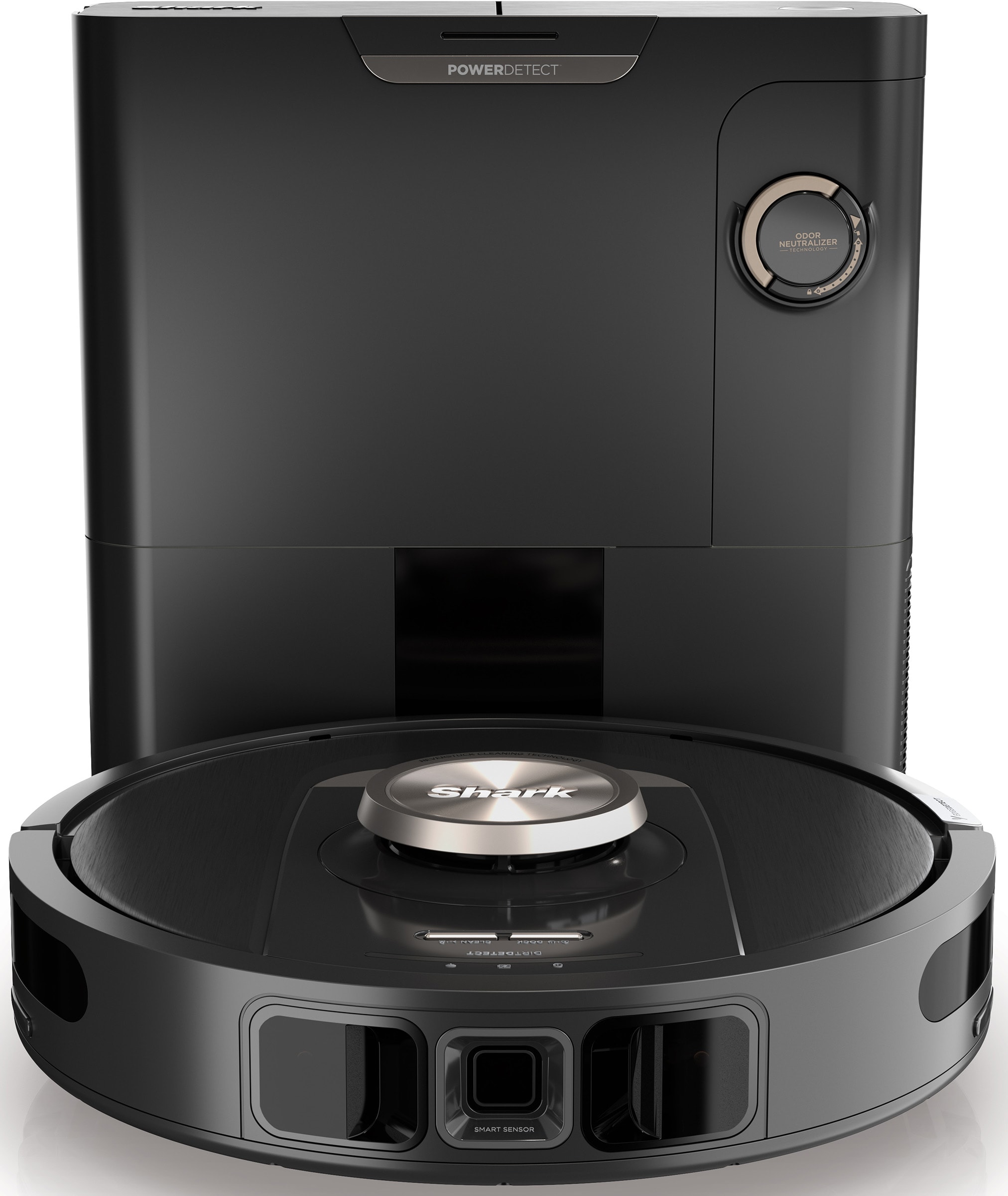 Aspirateur robot SHARK Laveur, Power detect, avec station, LIdar, Noir - RV2820VEEU Aspirateur robot SHARK Laveur, Power detect, avec station, LIdar, Noir - RV2820VEEU