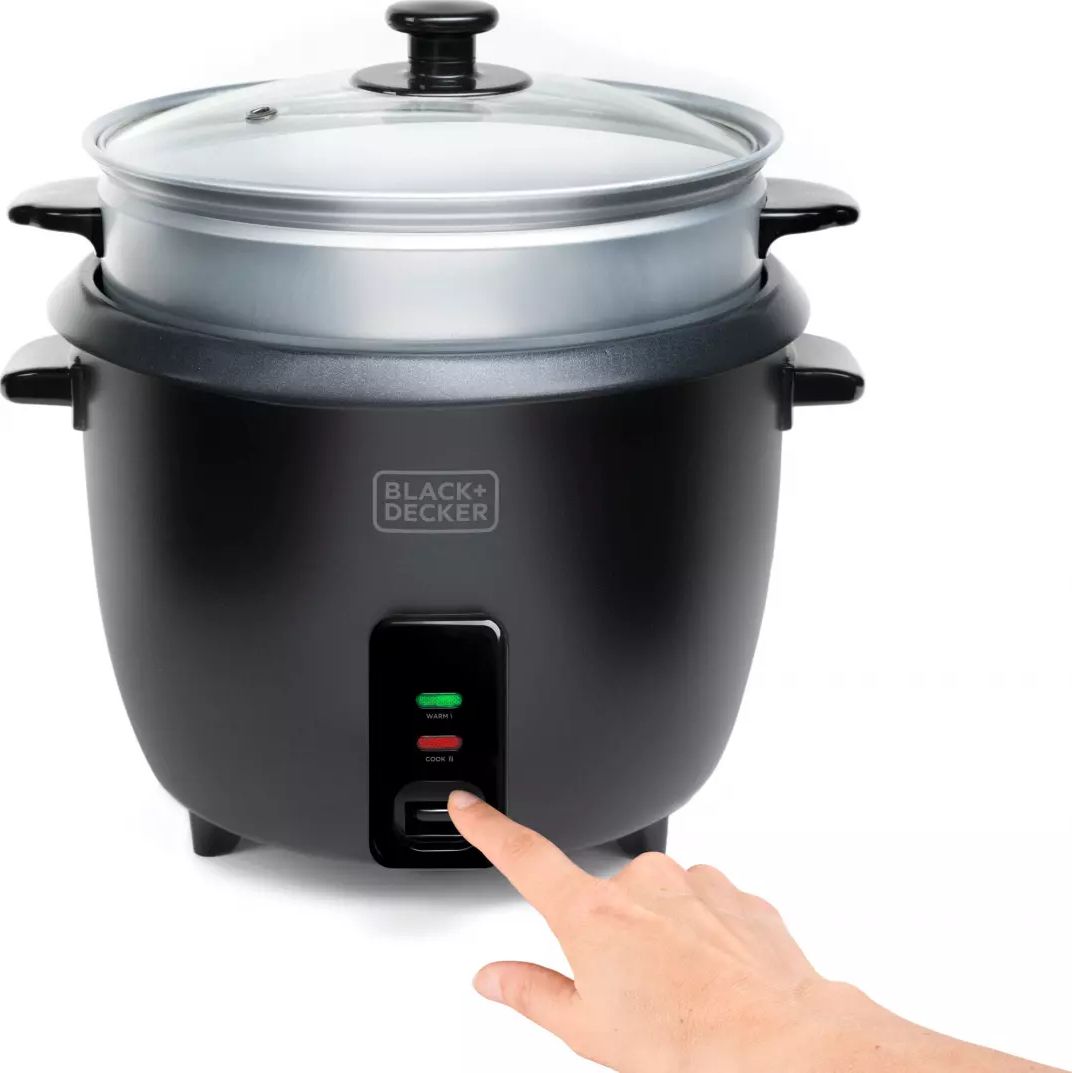Cuiseur vapeur BLACK & DECKER 1.8L 700W Noir - BXRC1800E