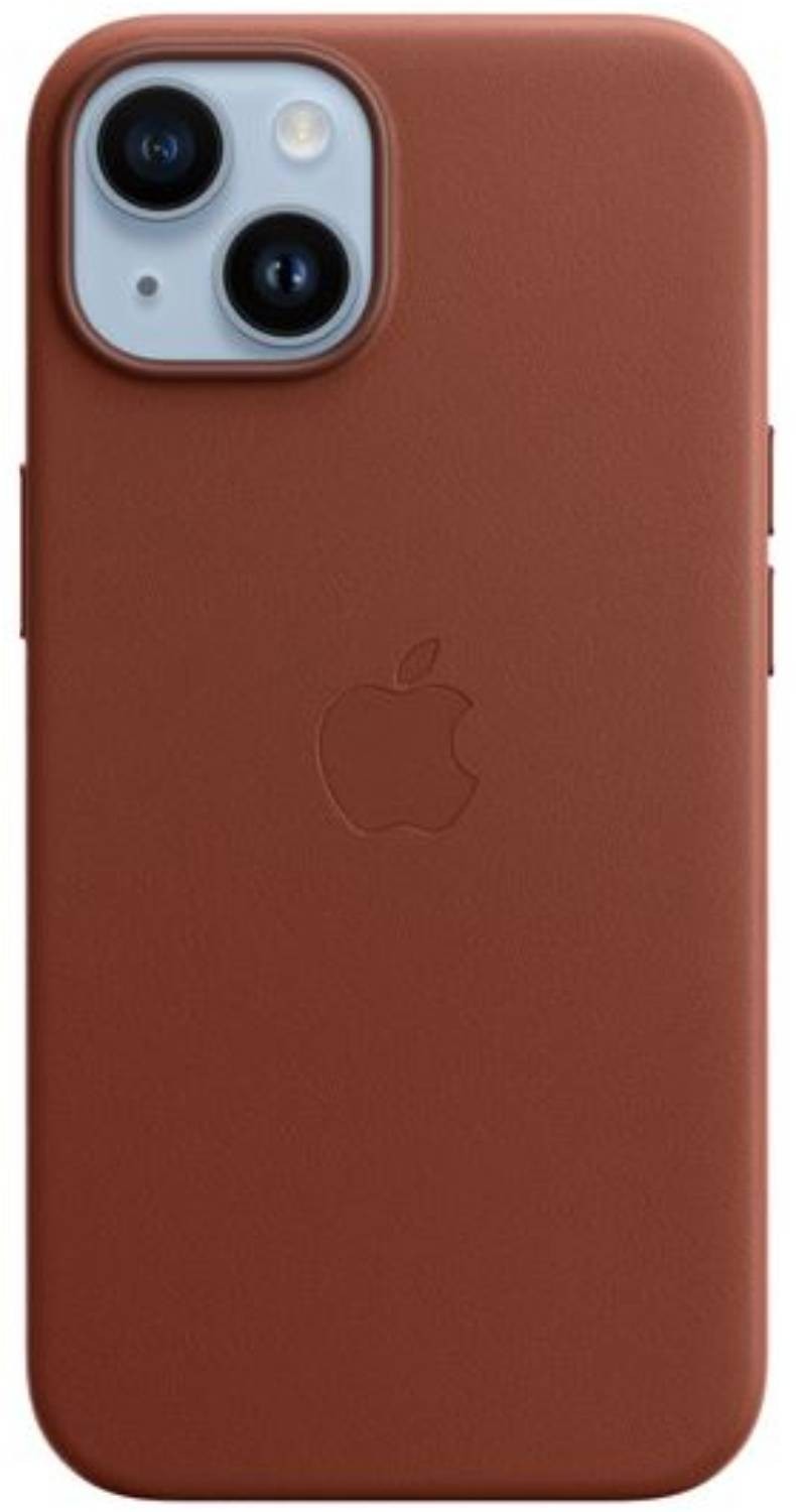 APPLE Coque iPhone 14 cuir marron - MPP73ZM/A