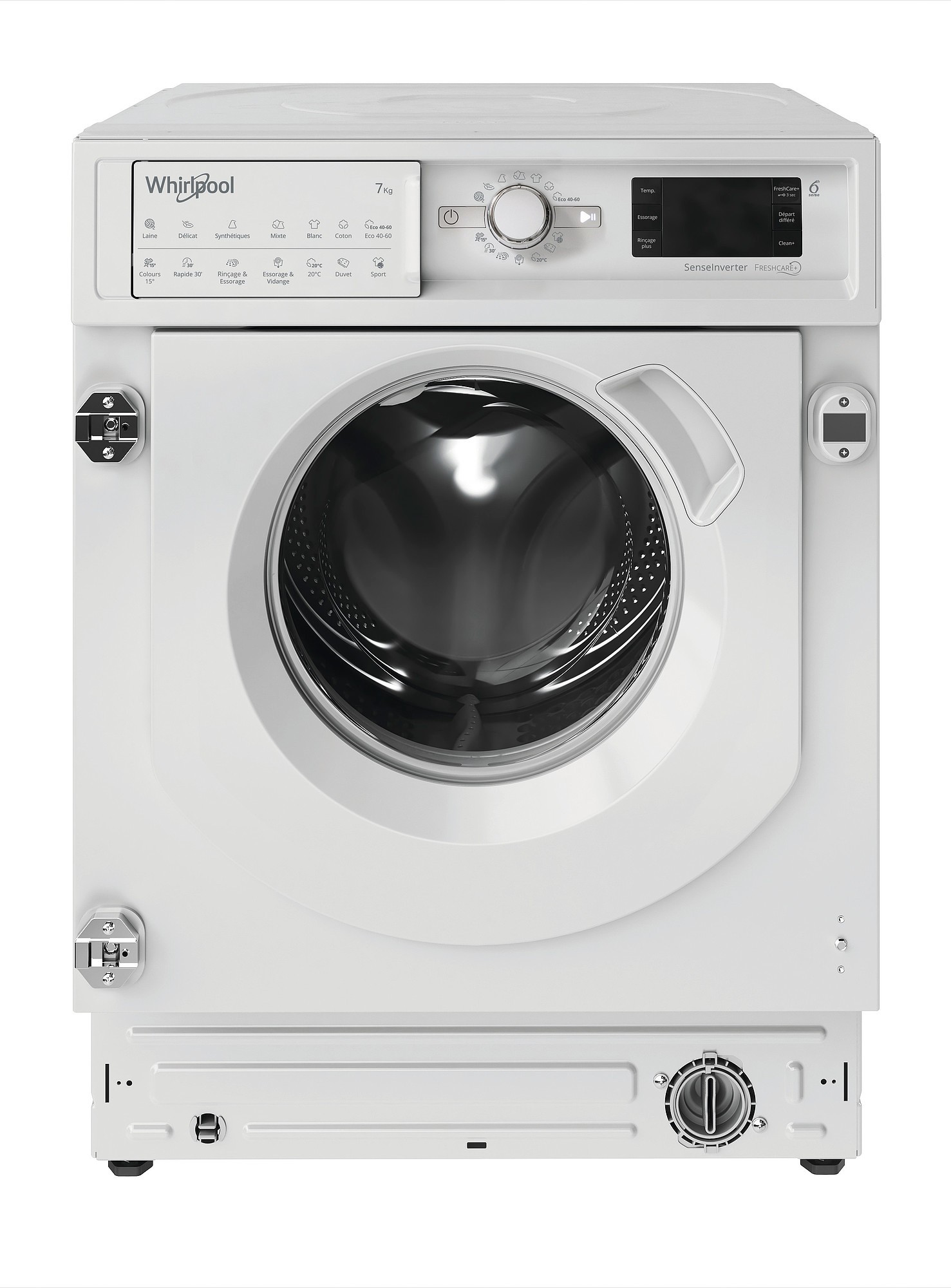 Lave linge encastrable WHIRLPOOL 6ème sens, 1400trs/mn, 7kg - BIWMWG71483FRN Lave linge encastrable WHIRLPOOL 6ème sens, 1400trs/mn, 7kg - BIWMWG71483FRN