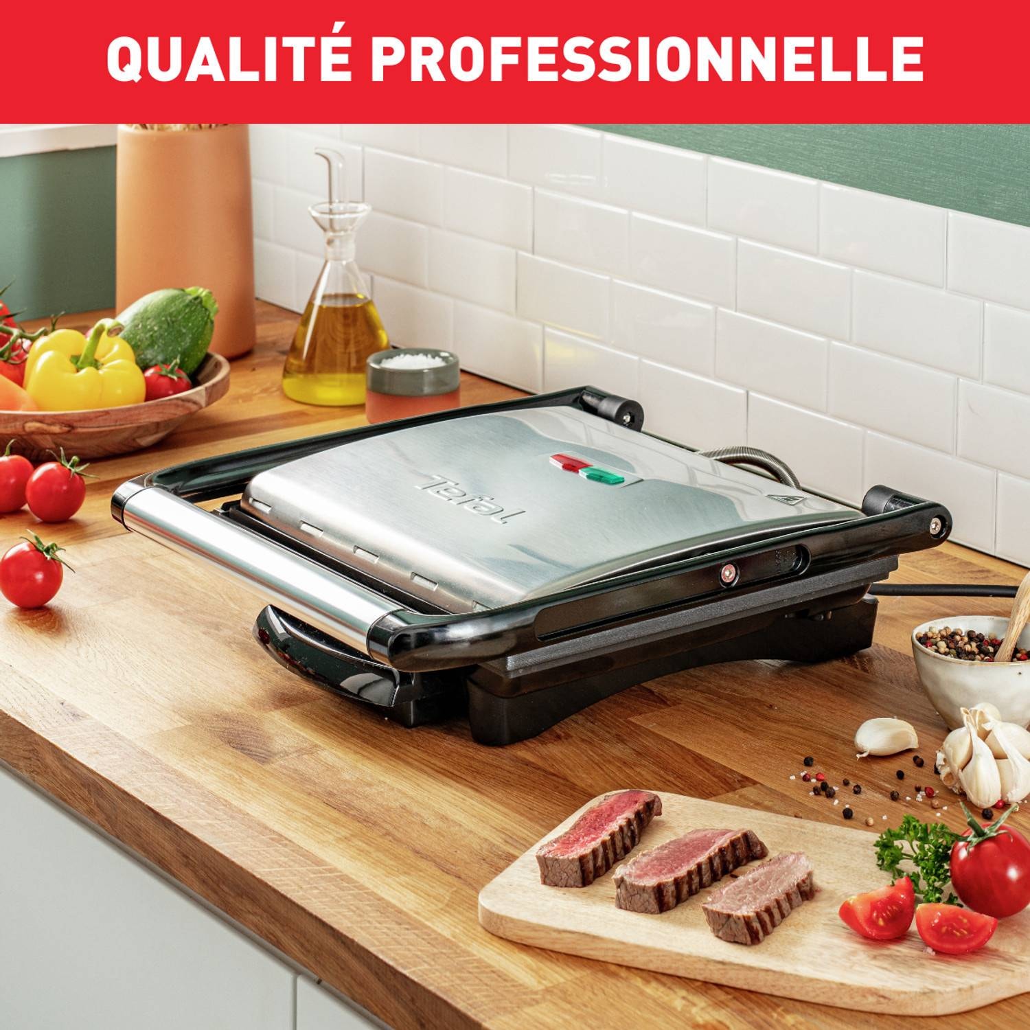 Grill viandes TEFAL 2000W - GC241D12