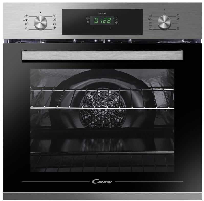 Four encastrable pyrolyse CANDY Wi-Fi 70L Inox FCT686X