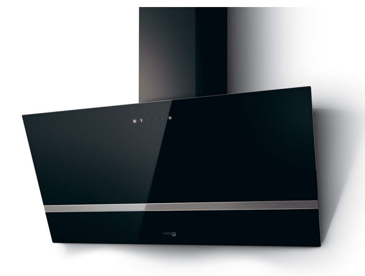 Hotte decorative murale TURBOAIR 4 vitesses, 67db, Noir - PRF0114570