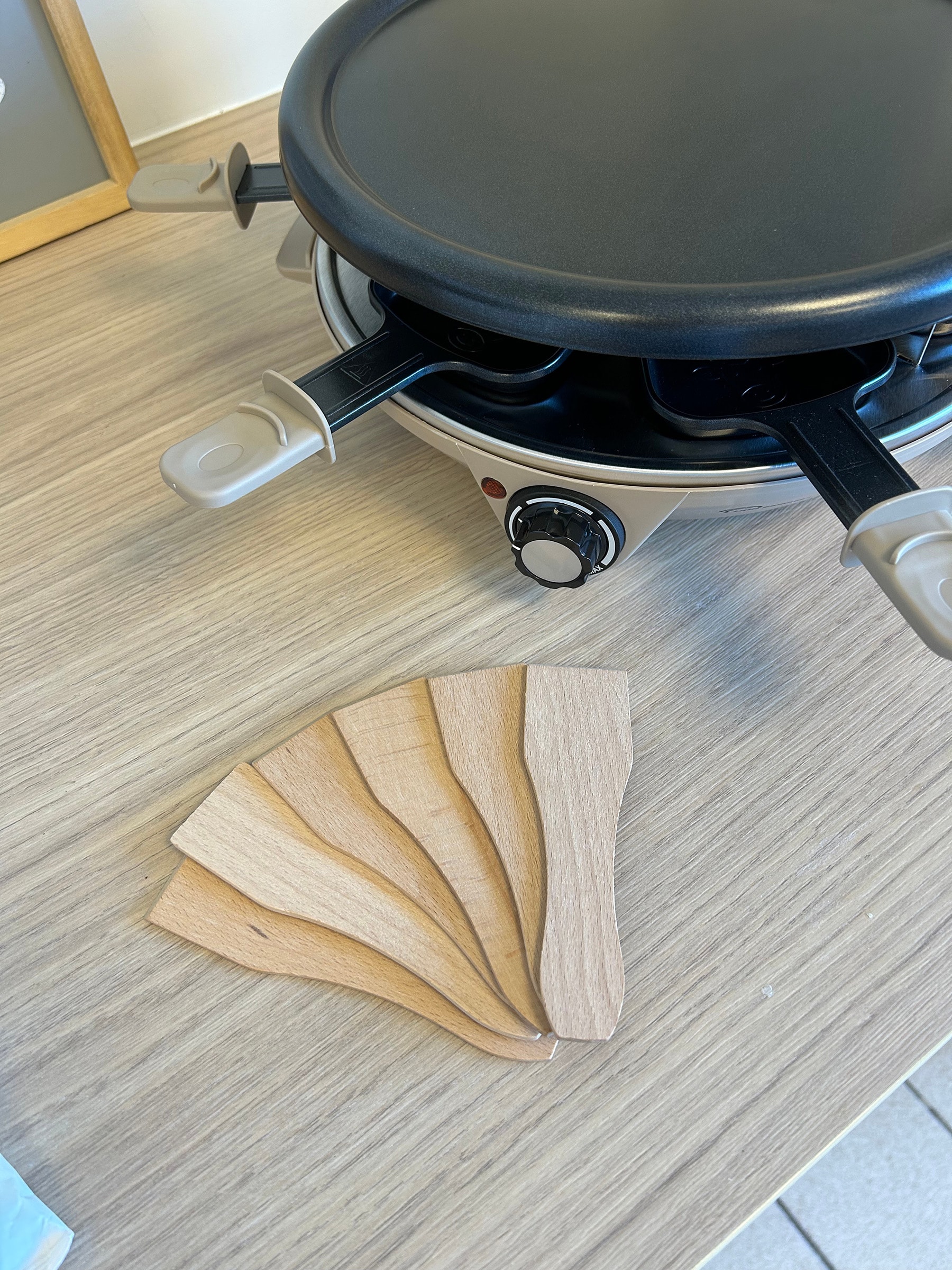 Raclette Multifonction LITTLE BALANCE 6 personnes 1200W Muscade - 8951