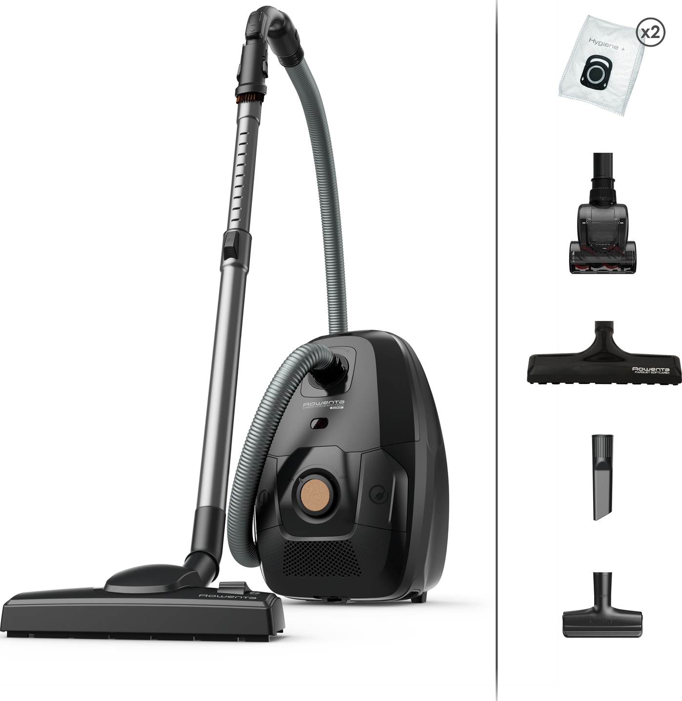 Aspirateur traîneau ROWENTA Green Force Effitech 400W Noir RO6180EA