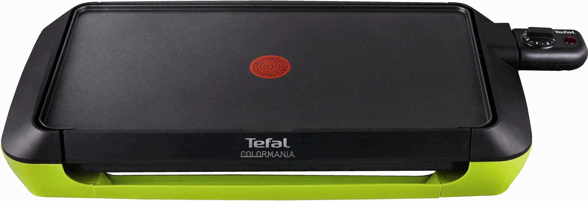 Plancha TEFAL 46.4x24.4cm 8 personnes Anti-adhésif Noir CB660301
