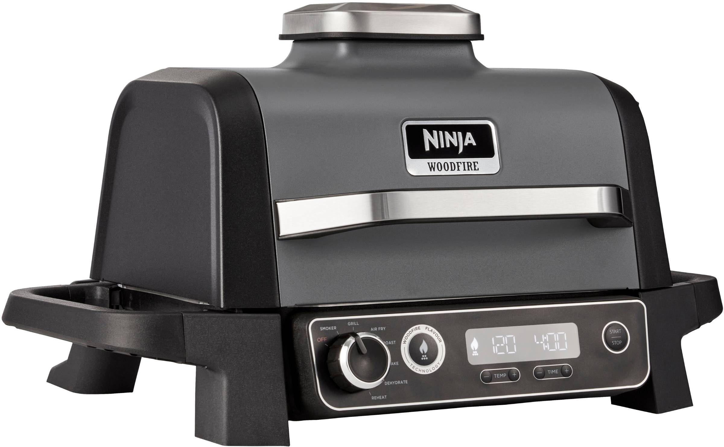 Barbecue électrique NINJA et fumoir Woodfire 2400W - OG701EU Barbecue électrique NINJA et fumoir Woodfire 2400W - OG701EU
