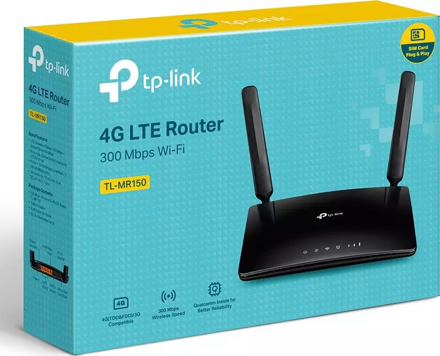 Routeur TP-LINK 4G LTE WiFi N 300 Mbps - TL-MR150/1