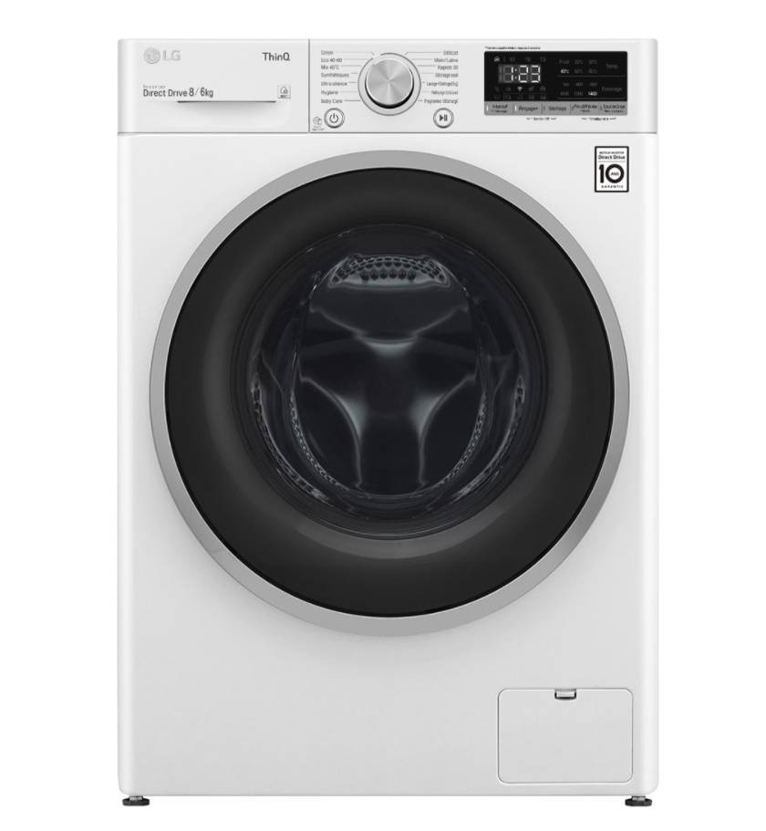 LG Lave linge sechant Frontal 8kg LG Lave linge sechant Frontal 8kg