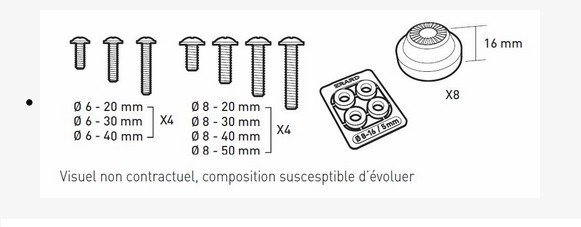 ERARD Accessoires supports 049592