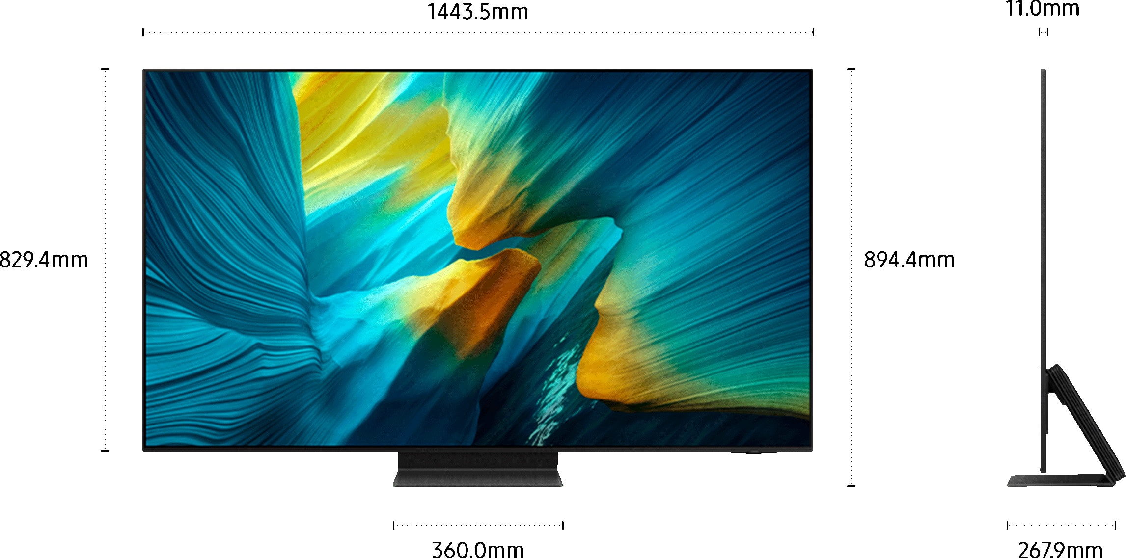 TV OLED 4K 163 cm SAMSUNG - TQ65S95F TV OLED 4K 163 cm SAMSUNG - TQ65S95F