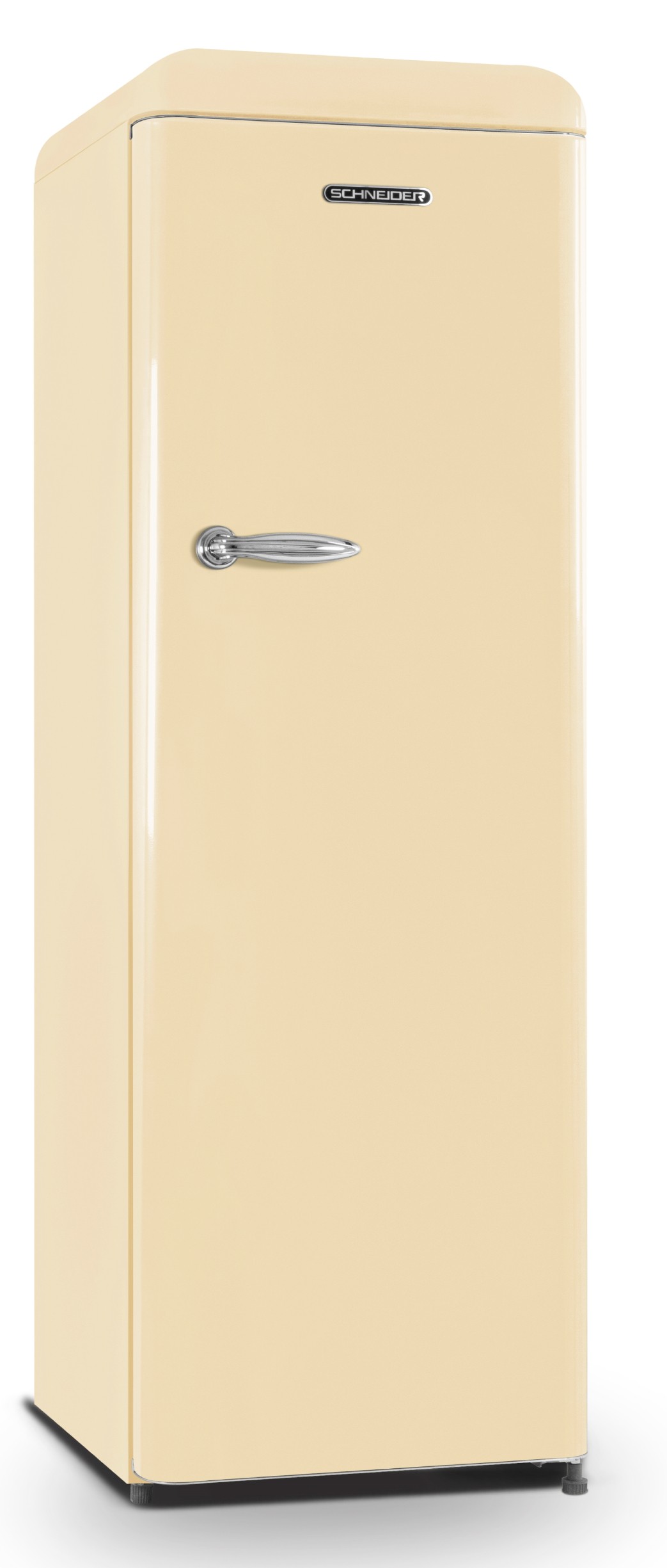 SCHNEIDER Réfrigérateur 1 porte Vintage 337 L Crème - SCCL329VCR