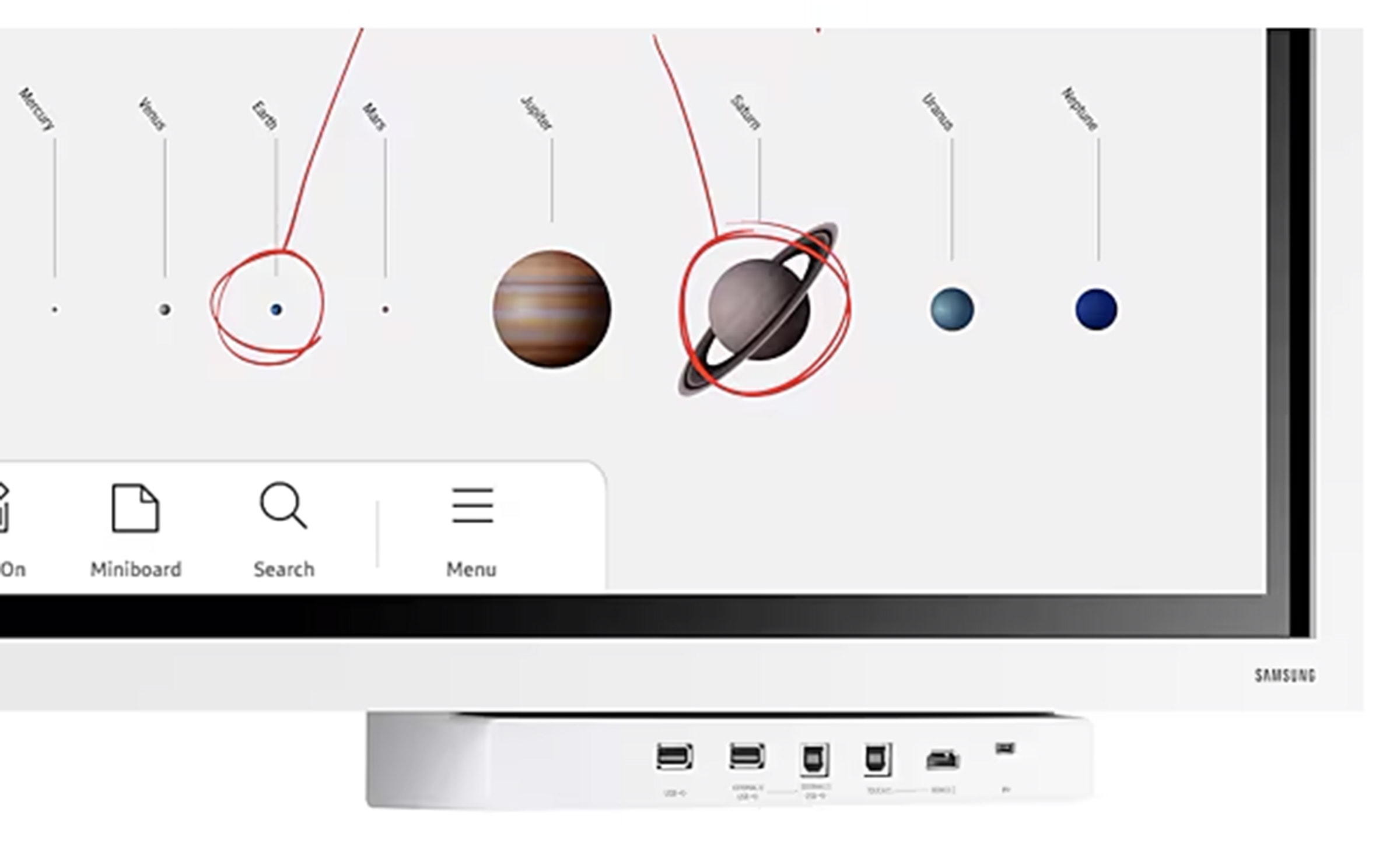 Ecran 55 pouces 4K SAMSUNG  - LH55WMBWBGCXEN