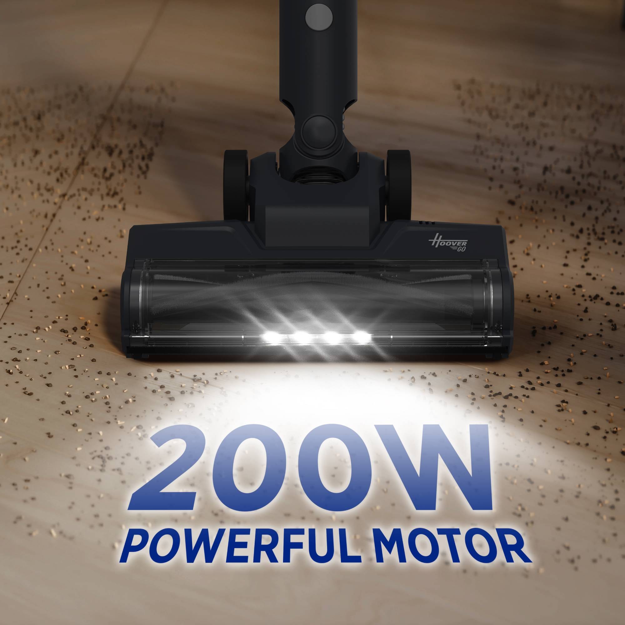 Aspirateur balai HOOVER Hoover Go 45min Télescopique Gris - HFG10P011
