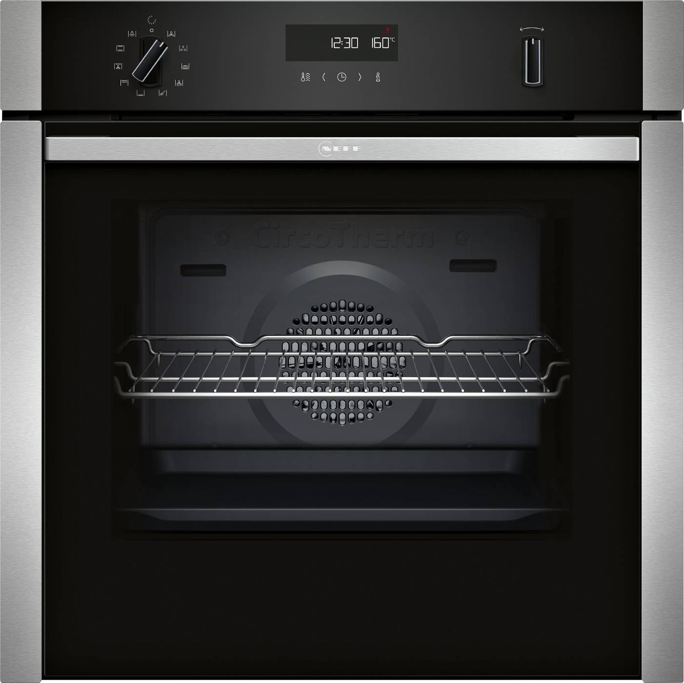 Four encastrable pyrolyse NEFF Slide & Hide 71L Inox B5ACH7AN3F