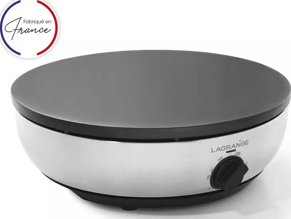 Crêpière LAGRANGE 3000W Inox 209003