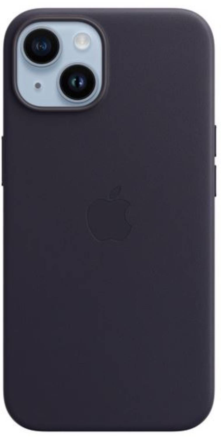 APPLE Coque iPhone 14 cuir violet - MPP63ZM/A