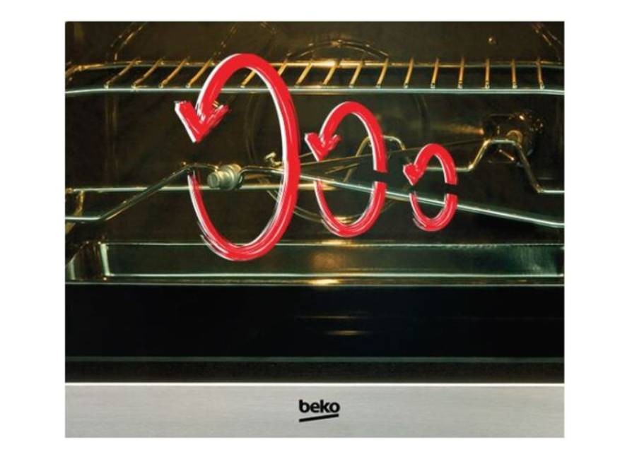 Mini four BEKO Multifonction chaleur brassée 2400W 50L Noir - BMF50B