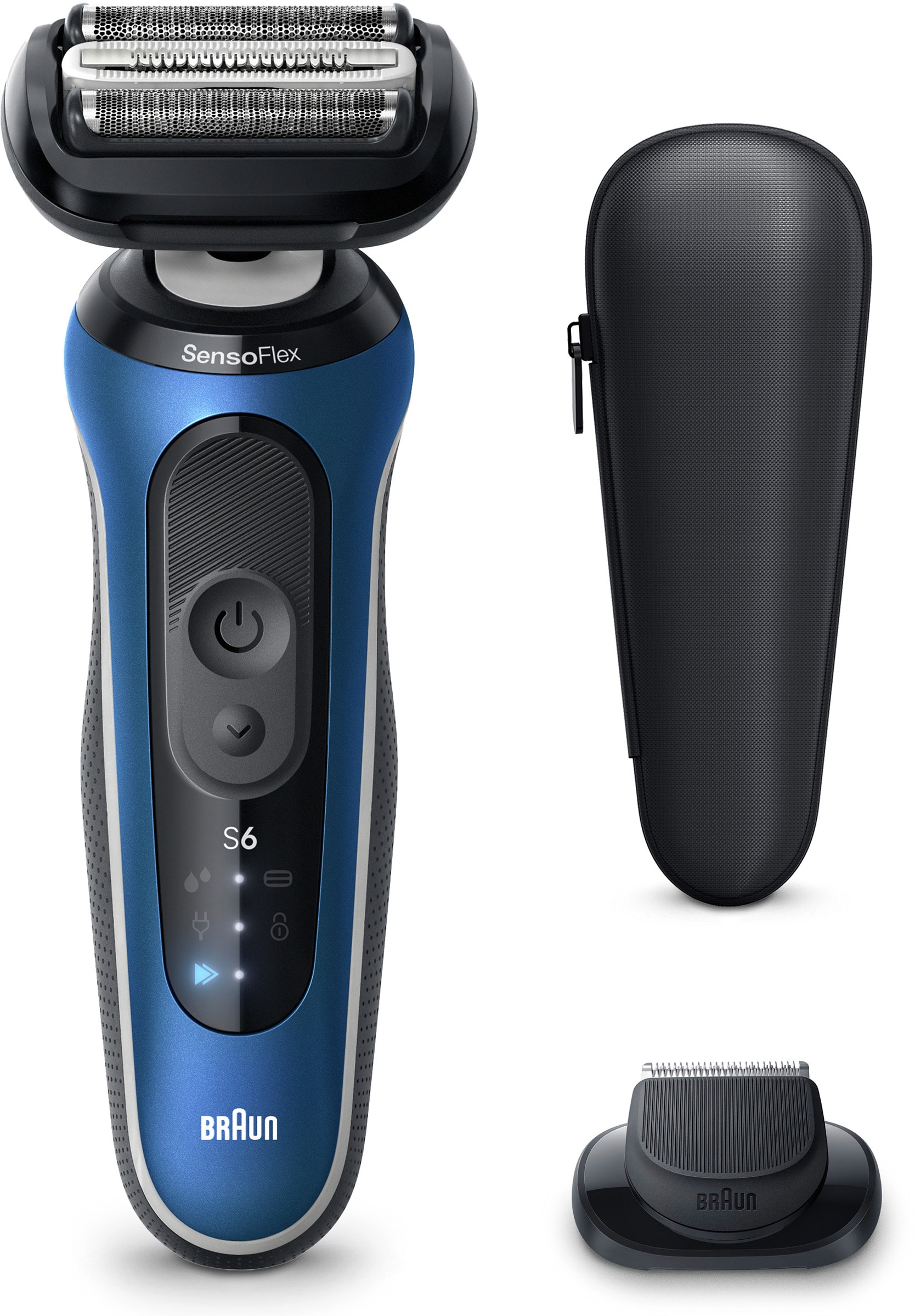 Rasoir électrique BRAUN SensoAdapt Wet & Dry Tête 2D flexible 62-B1200S