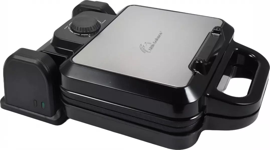 Gaufrier LITTLE BALANCE Réversible 1200W Acier / Noir - 8805