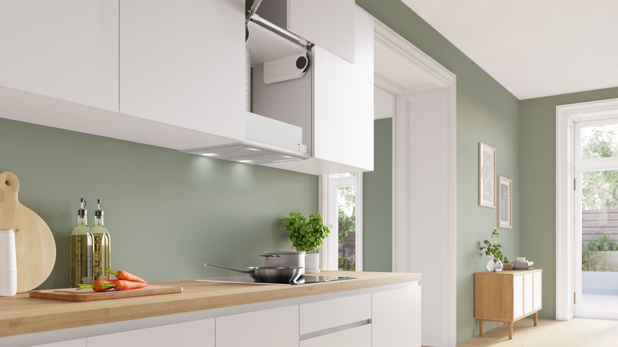 Groupe filtrant BOSCH 53cm 63dB Inox - DHL555BM