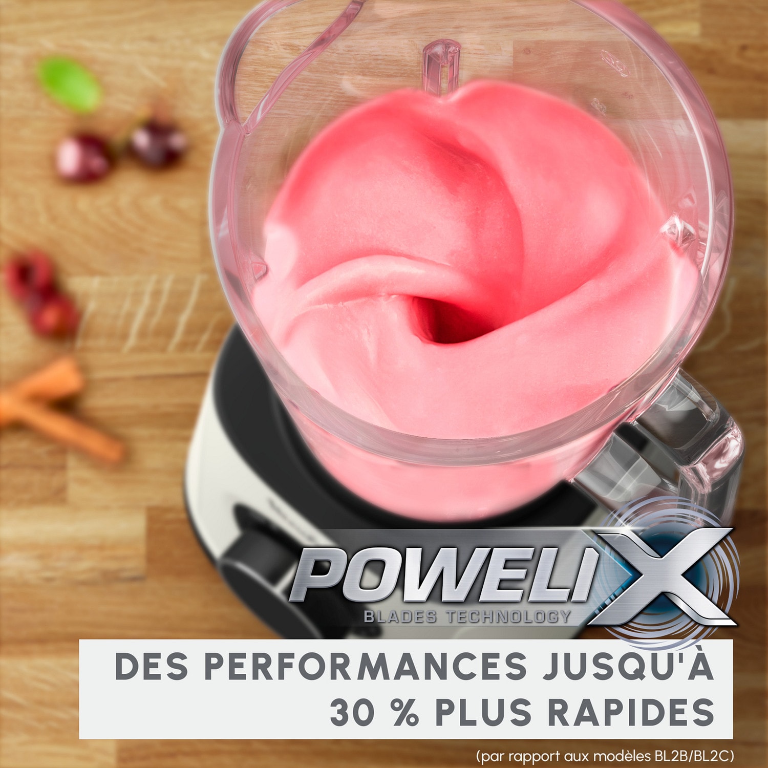 Blender MOULINEX 2L 1200W Ecru - LM771AF0