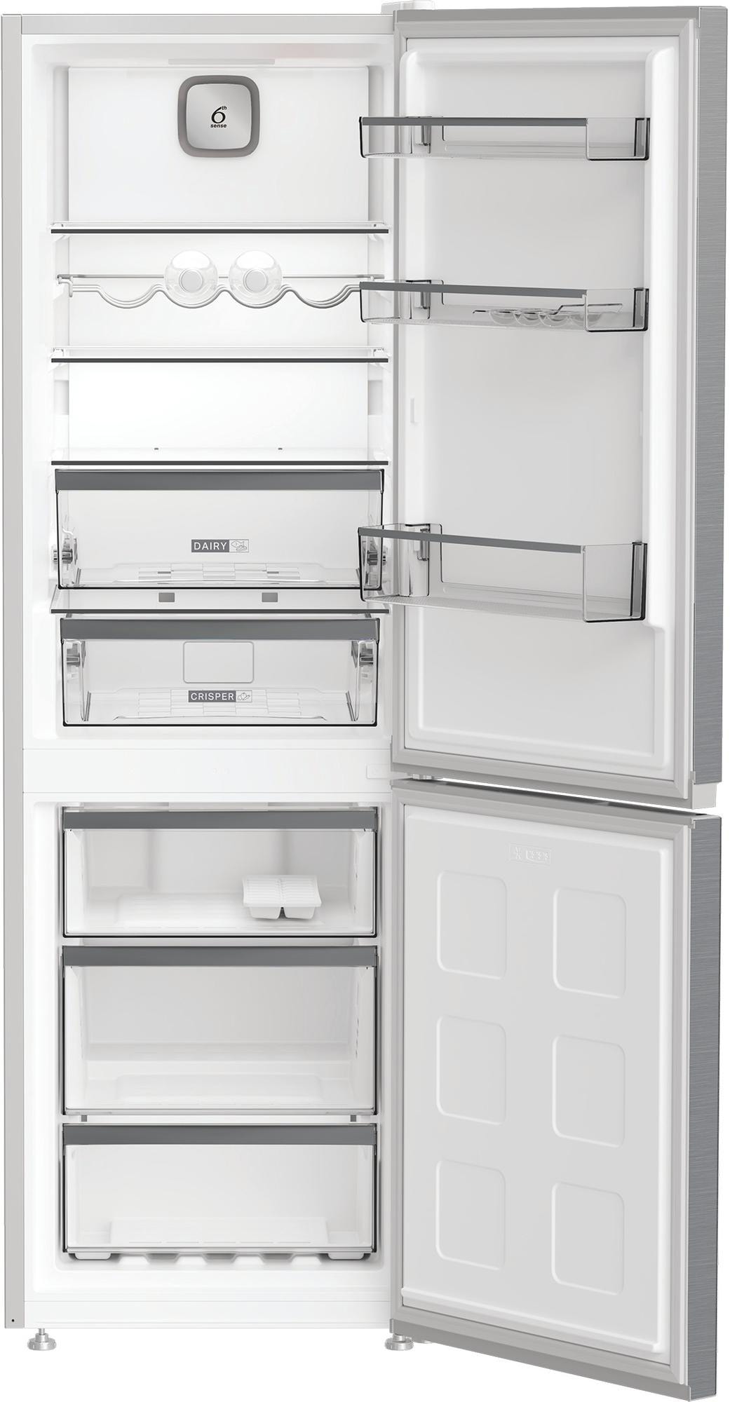 Réfrigérateur congélateur bas WHIRLPOOL 316L No Frost Inox - WHK26364XP7E
