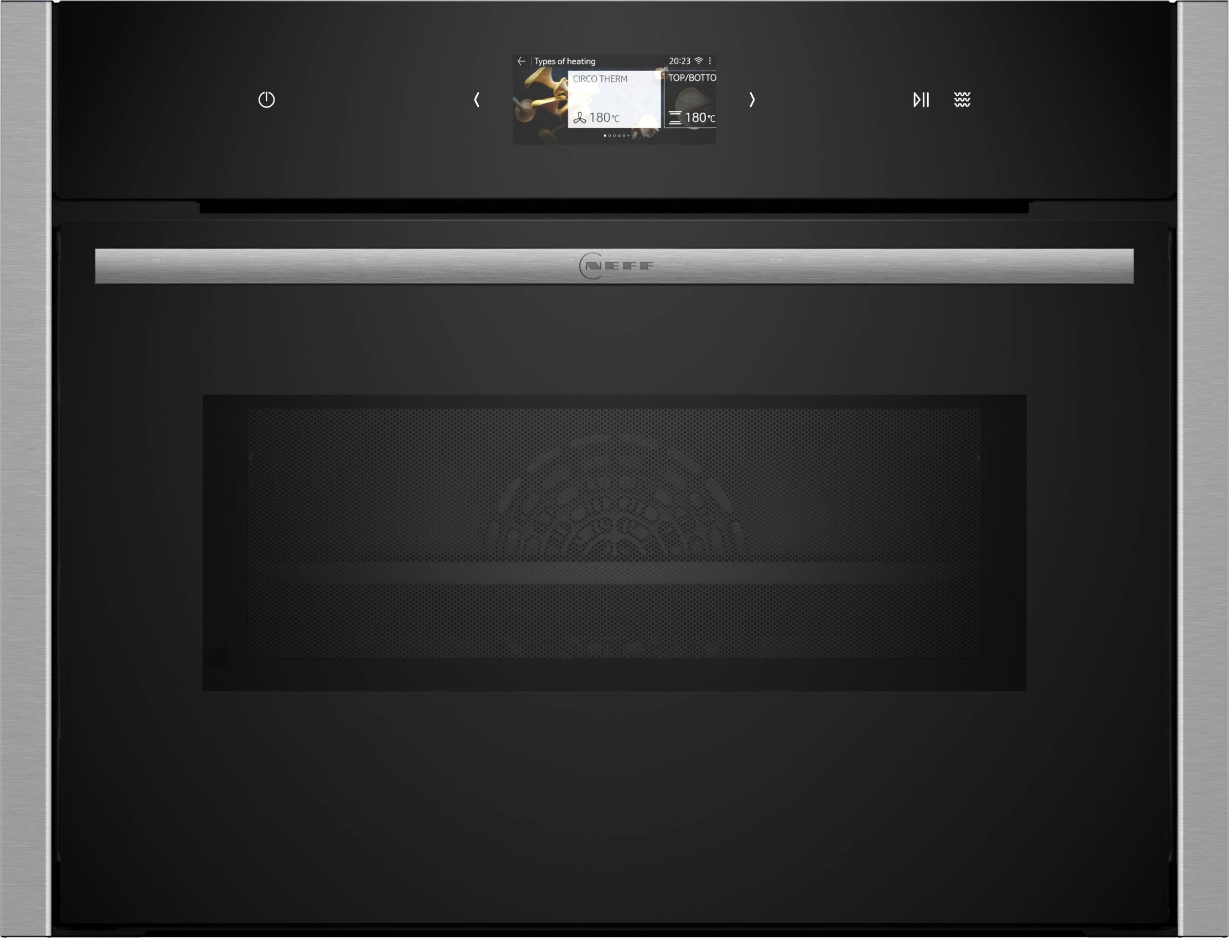 Four combiné micro-ondes NEFF Chaleur pulsée Grill 45L Inox C24MS31N0